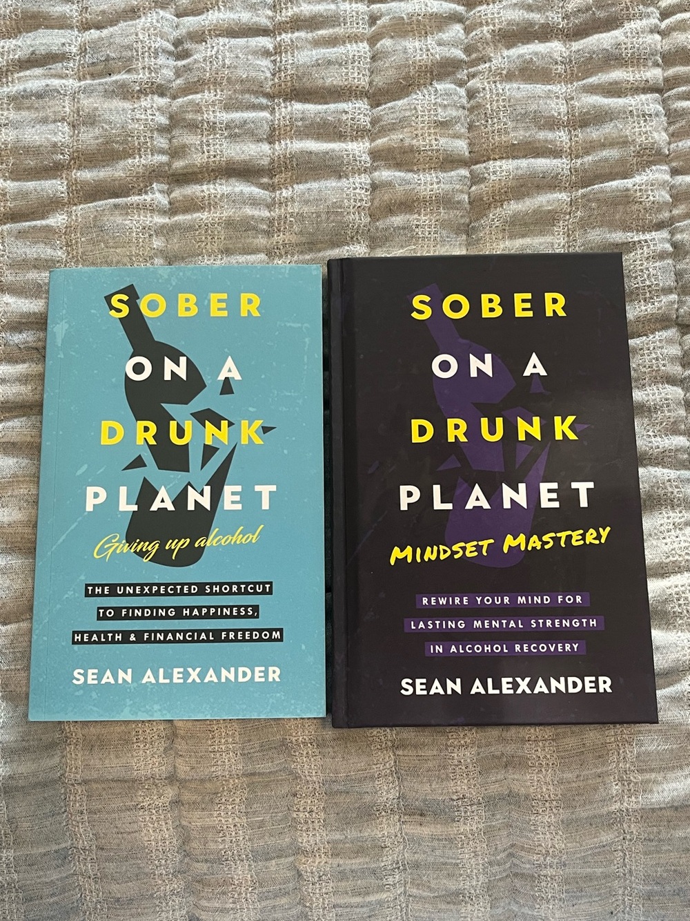 Sober on a Drunk Planet Paperback and Hardback Set -